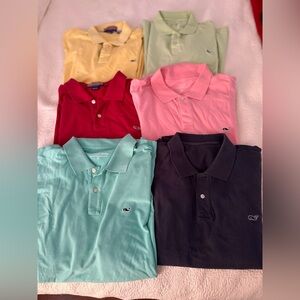Vineyard vines men polo shirts XL Lot